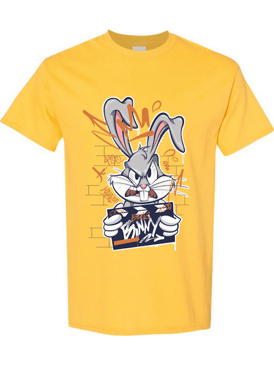 Gildan Mugshot T-shirt Κίτρινο