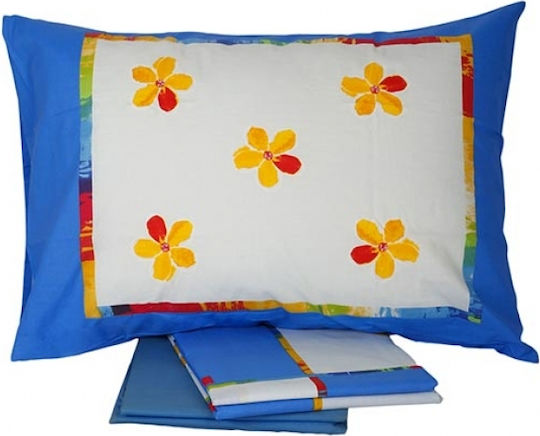 Sunshine Cotton Feelings Εμπριμέ Σετ Υπέρδιπλο 4τμχ 220x260εκ. 3026 Sunshine Cotton Feelings Εμπριμέ Σετ Υπέρδιπλο 4τμχ 220x260εκ. 3026