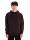 Burgundy Hoodie Sweatshirt