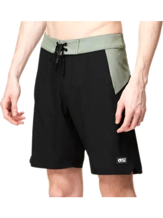 Boardshort Ανδρικό Μαγιό Βερμούδα Black
