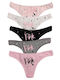 Βαμβακερά Damen Slip MultiPack Rosa