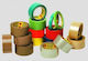 Roller Pack Verpackungsfolie 48mm x 50m in Orange Farbe