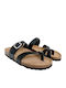 Sandale Casual Damă Anatomice Din Piele Negre