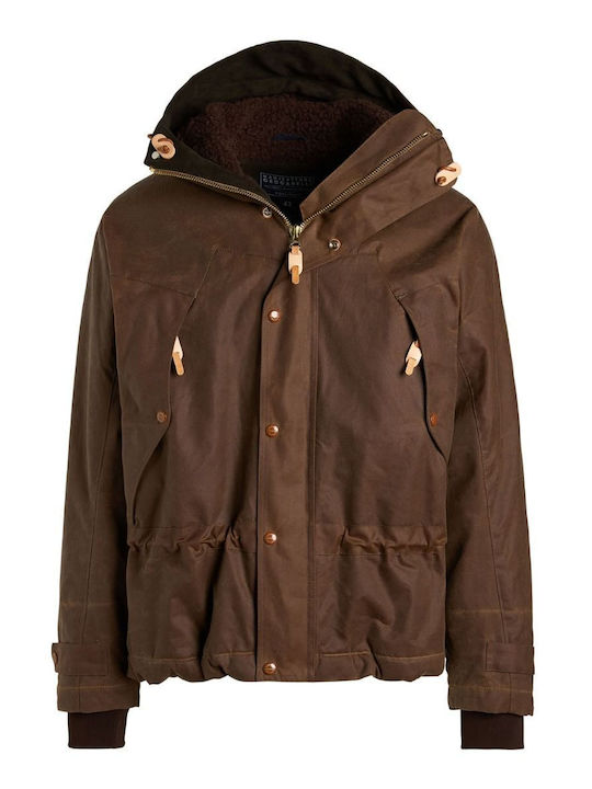 TAN Men's Jacket Waterproof CAFE