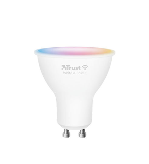 Trust Смарт крушка LED 5W за фасунга GU10 RGB 345лм