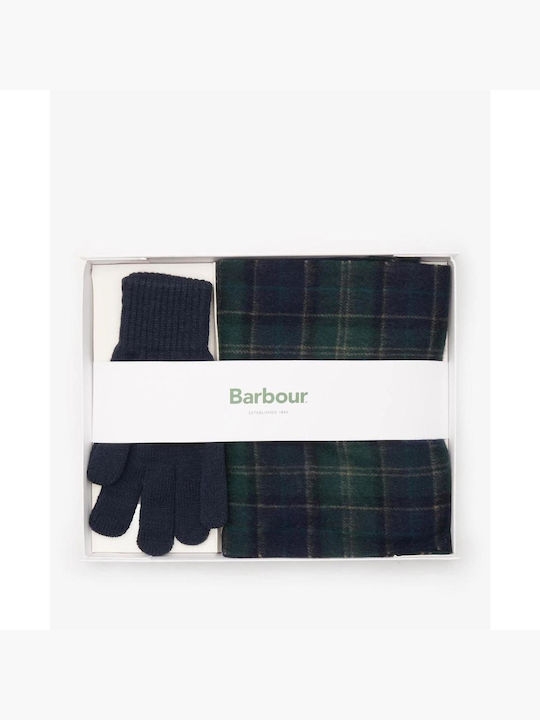 Barbour Men's Wool Scarf Green