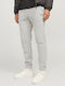 Sweatpants without Elastic Light Grey Melange
