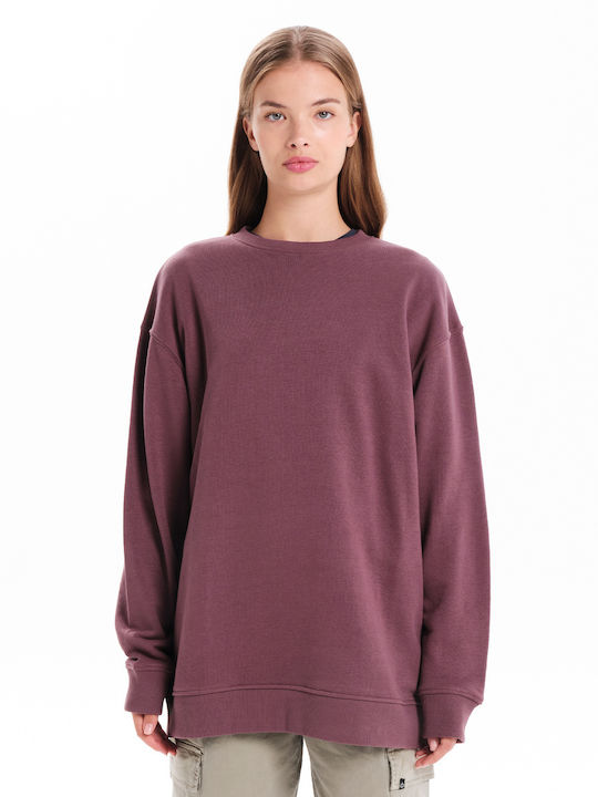 Women's Sweatshirt Purple