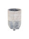 BigBuy Flower Pot 13x20cm Grey S8806544