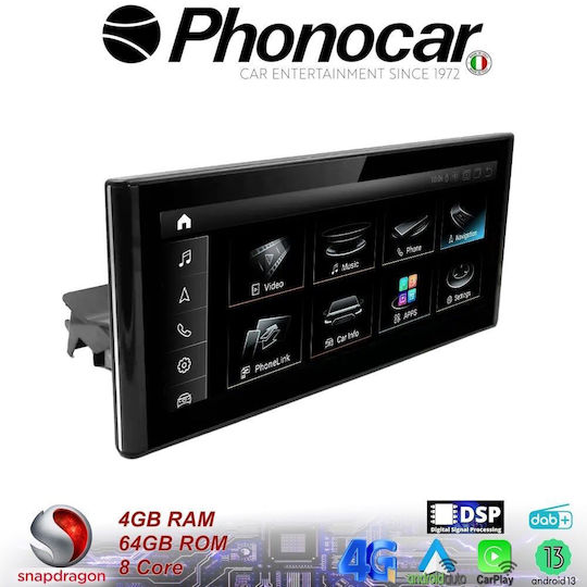 Phonocar Auto-Audiosystem 2010>2018 (Bluetooth/USB/WiFi/GPS/Apple-Carplay/Android-Auto)