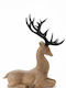 InTheBox Christmas Plastic Figure Deer Brown Height 34cm