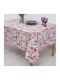 Dimeco Christmas Tablecloth Red L135xW135cm.