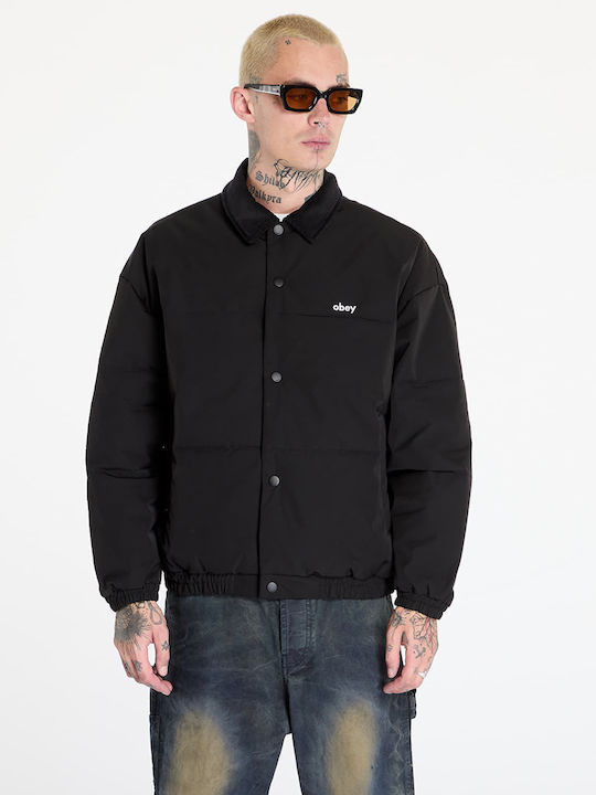 Obey Jacket Black