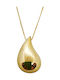 Kosmima1 Charm mit Design Träne aus Gold 14K