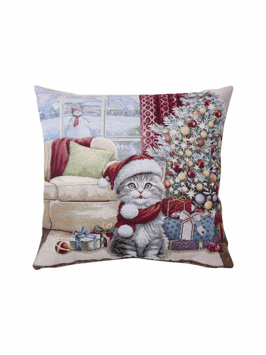 Dimeco Christmas Decorative Pillowcase Multicolored 45x45pcs