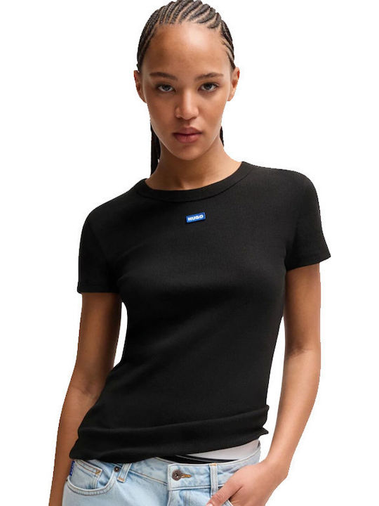 Hugo T-Shirt Μαύρο
