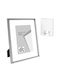 Silver Plated Thin Weave Frame 10x15cm Homie 322079