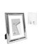 Silver Plated Frame Double Embroidery 10x15cm Homie 322076