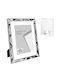 Silver Plated Polygon Design Frame 15x20cm Homie 322087