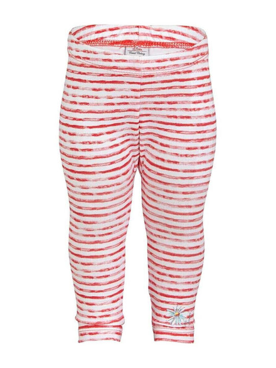 Kinder Leggings Lang Dark Red