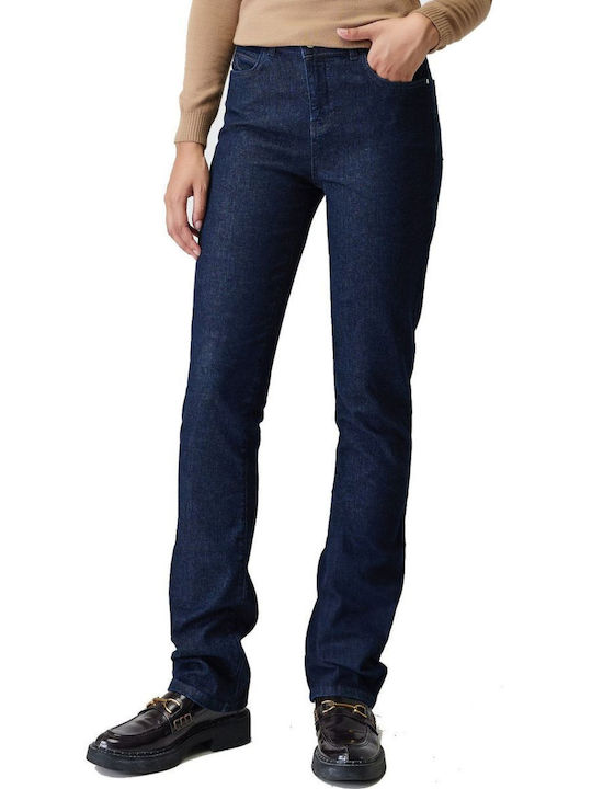 Hoch tailliert Damenjeans