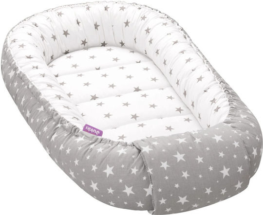 Jukki Βρεφικό Μαξιλάρι Φωλιά Grey 55x100εκ.