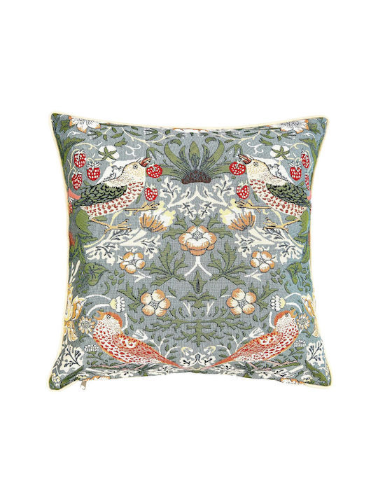 Signare Decorative Pillow Case 45x45cm – Strawberry Thief Grey 28 95€ 20 27€
