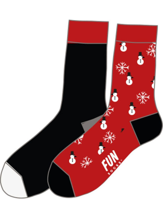 Fun Socks Παιδικές Κάλτσες Κόκκινο 2 Ζευγάρια
