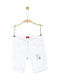 Kids' Shorts/Bermudas Fabric White