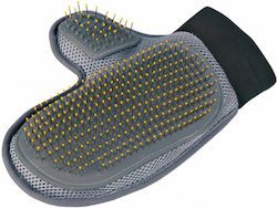Trixie Coat Care Brush Dogs for Coat Grooming Gray