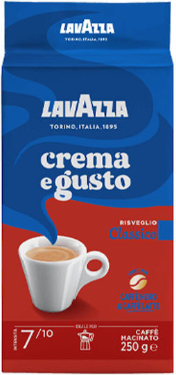 Lavazza Кафе Еспресо Crema E Gusto Classico Смляно 250гр