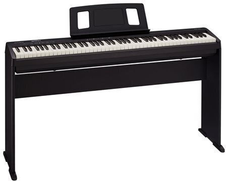 Roland Electric Stage Piano FP-10-BK with 88 Dynamically Keys Built-in Speakers and Connection with Headphones and Computer Black