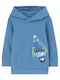 Kids Sweatshirt with Hood and Pockets Blue