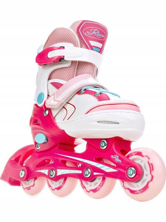 Adjustable Raven Lia Rollers Pink Girl Size 30-33