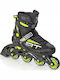 Inline Role Raven Black Green 35-39 M Kids