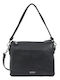 Doca Damen Tasche Schulter Schwarz