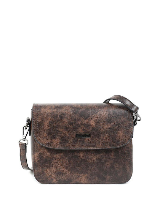 Doca Damen Tasche Crossbody Braun