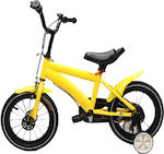 14" Kinder Fahrrad BMX Gelb