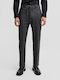 Hose Chino Elastisch Dark Grey
