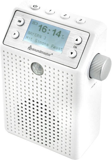 Soundmaster Φορητό Ραδιόφωνο Μπαταρίας DAB+ Λευκό