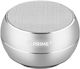 Prime3 Soul Bluetooth-Lautsprecher 3W mit Radio und Akkulaufzeit bis zu 5 Stunden Silber