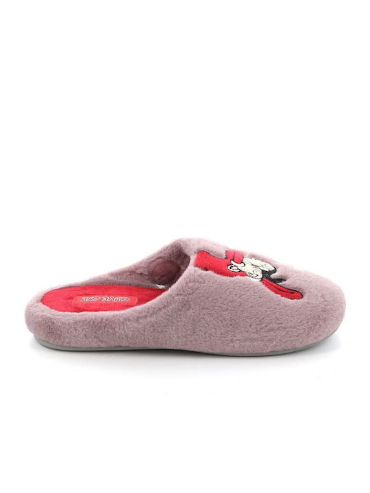 Popeye Winter Women's Slippers Purple