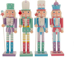 Iliadis Wooden Christmas Nutcracker Multicolour