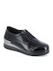 Anatomic Women's Leather Black Slip-Ons 197/312-7_BLACK