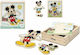 Ξύλινο Παιδικό Puzzle Σφηνώματα Mickey για 2+ Ετών 19pcs Disney