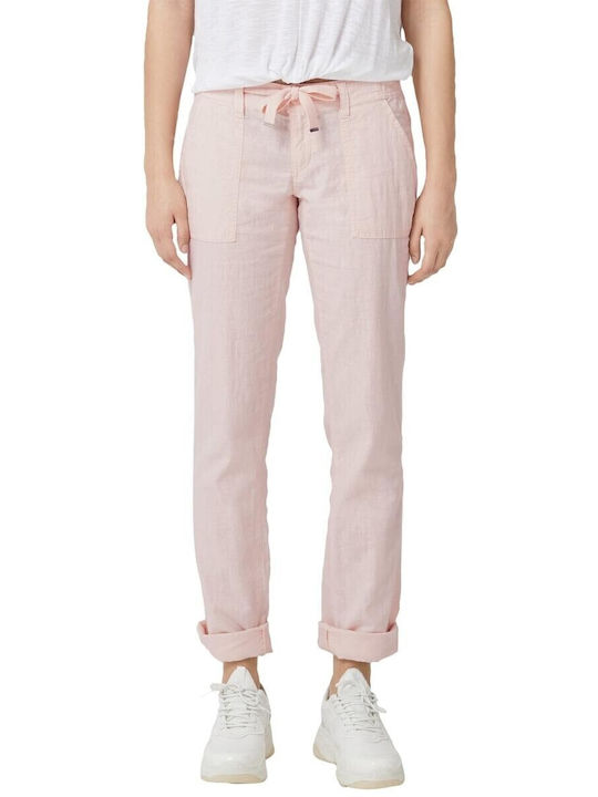 Damen Stoff Hose Pink