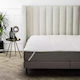 Sleeptime Protective Cover Double with Elastic Bands Beige 140x200cm