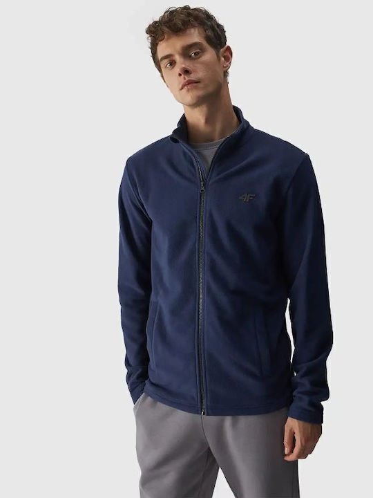 Men's Fleece Jacket Navy Blue