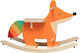 Vilac Wooden Rocking Toy Orange
