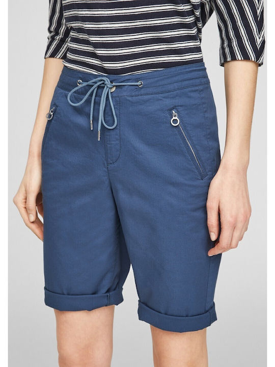 Γυναικεία Βερμούδα Navy Μπλε